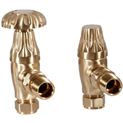 Crocus Manual Valve Brushed Brass Lacquered Range