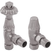 Crocus Wheel Thermostatic Valve Satin Nickel Range